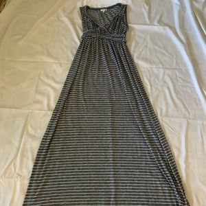 Stripe long dress